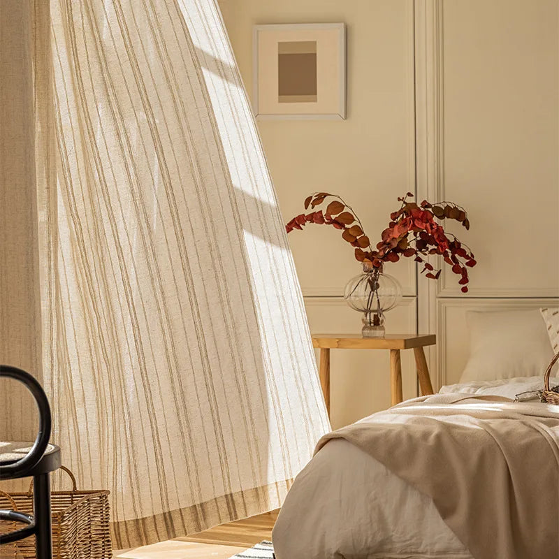 Japanese Gauze Sheer Curtain