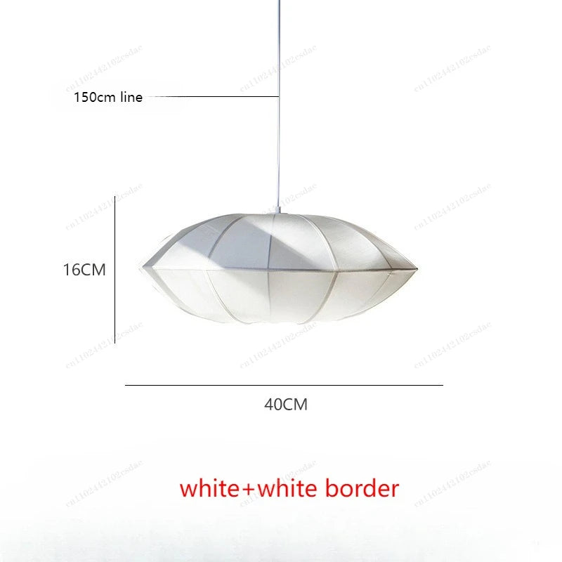 Wabi-Sabi Fabric Pendant Chandelier