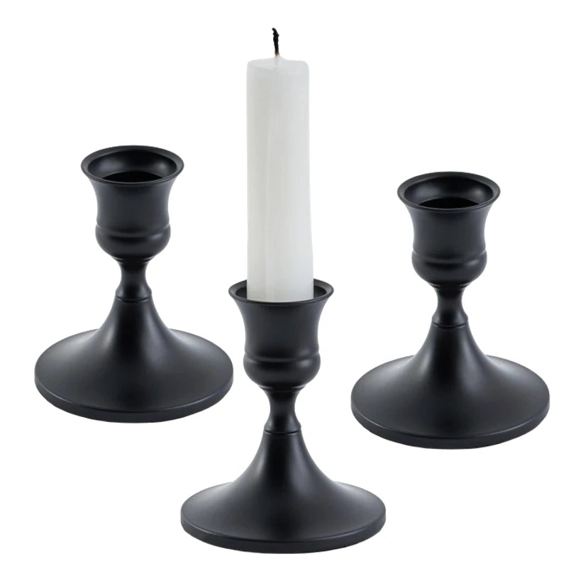 Brass Candlestick (3-Piece Set)