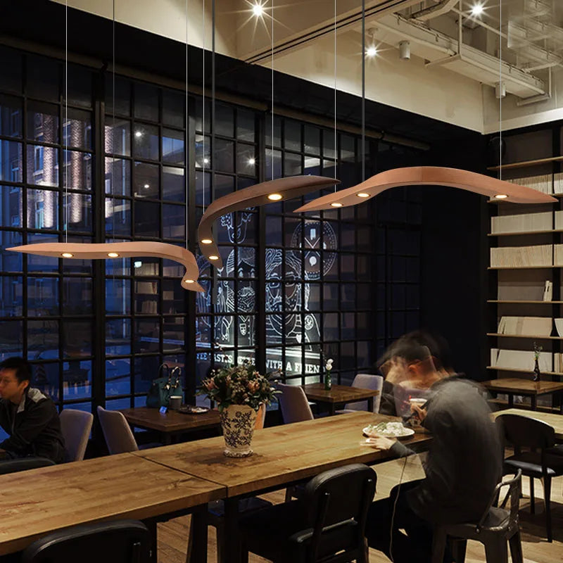 Modern Wood Pendant Lamp