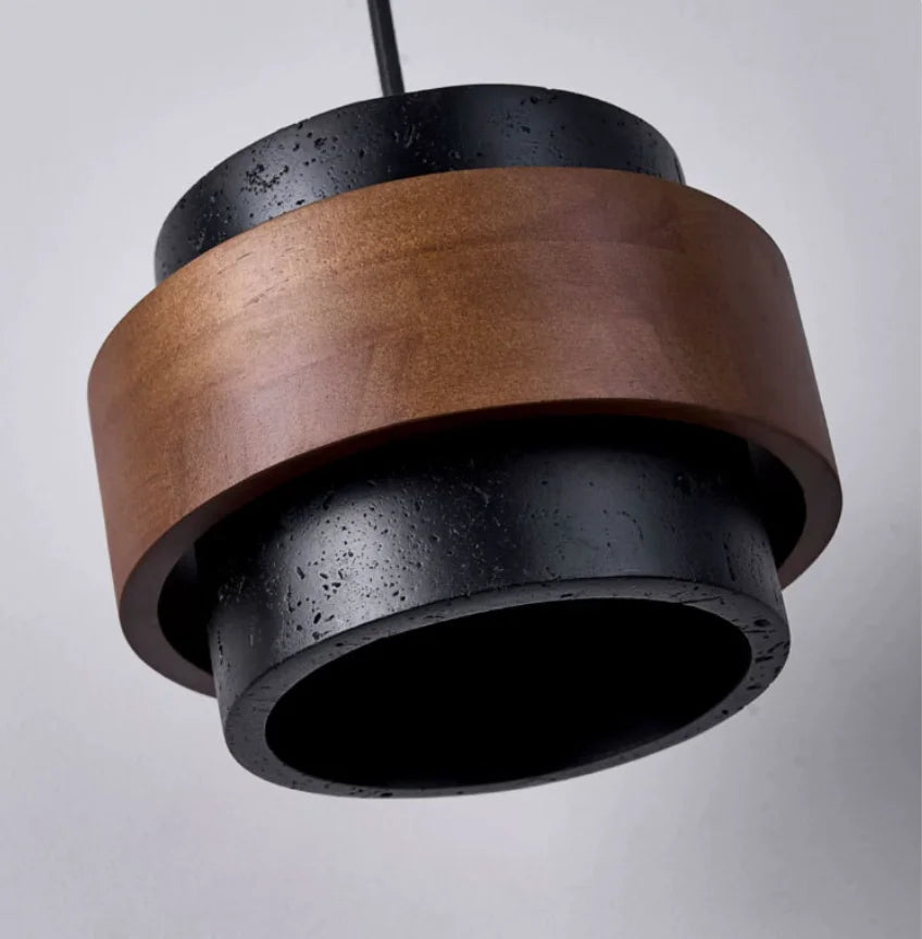 Wabi-Sabi Stone Pendant Lamp