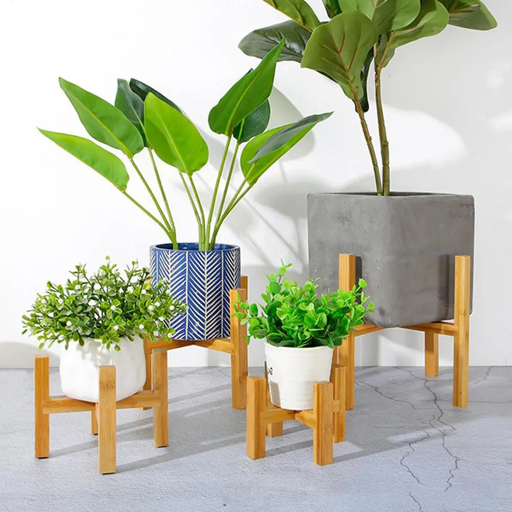 Bamboo Plant Stand