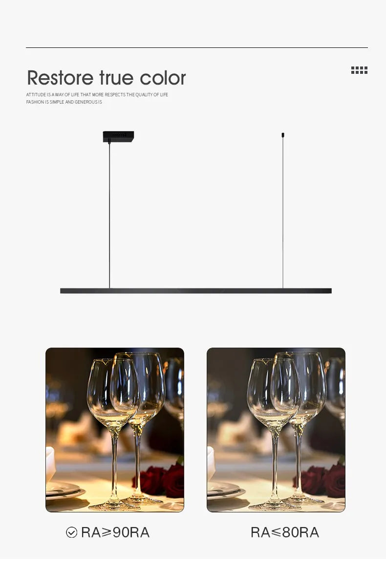 Nordic Acrylic Pendant Chandelier