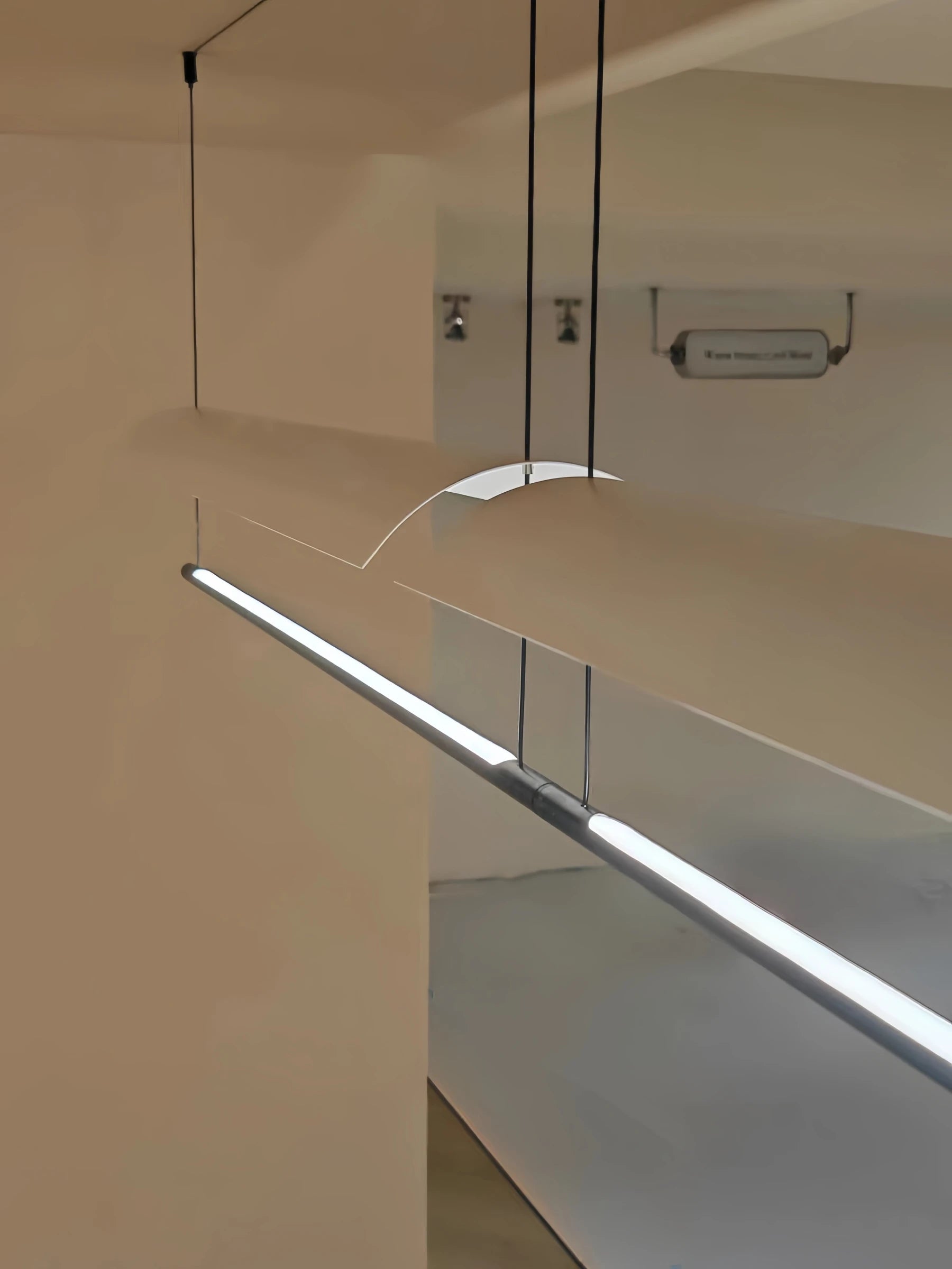 Wabi-Sabi Acrylic Linear Pendant Light