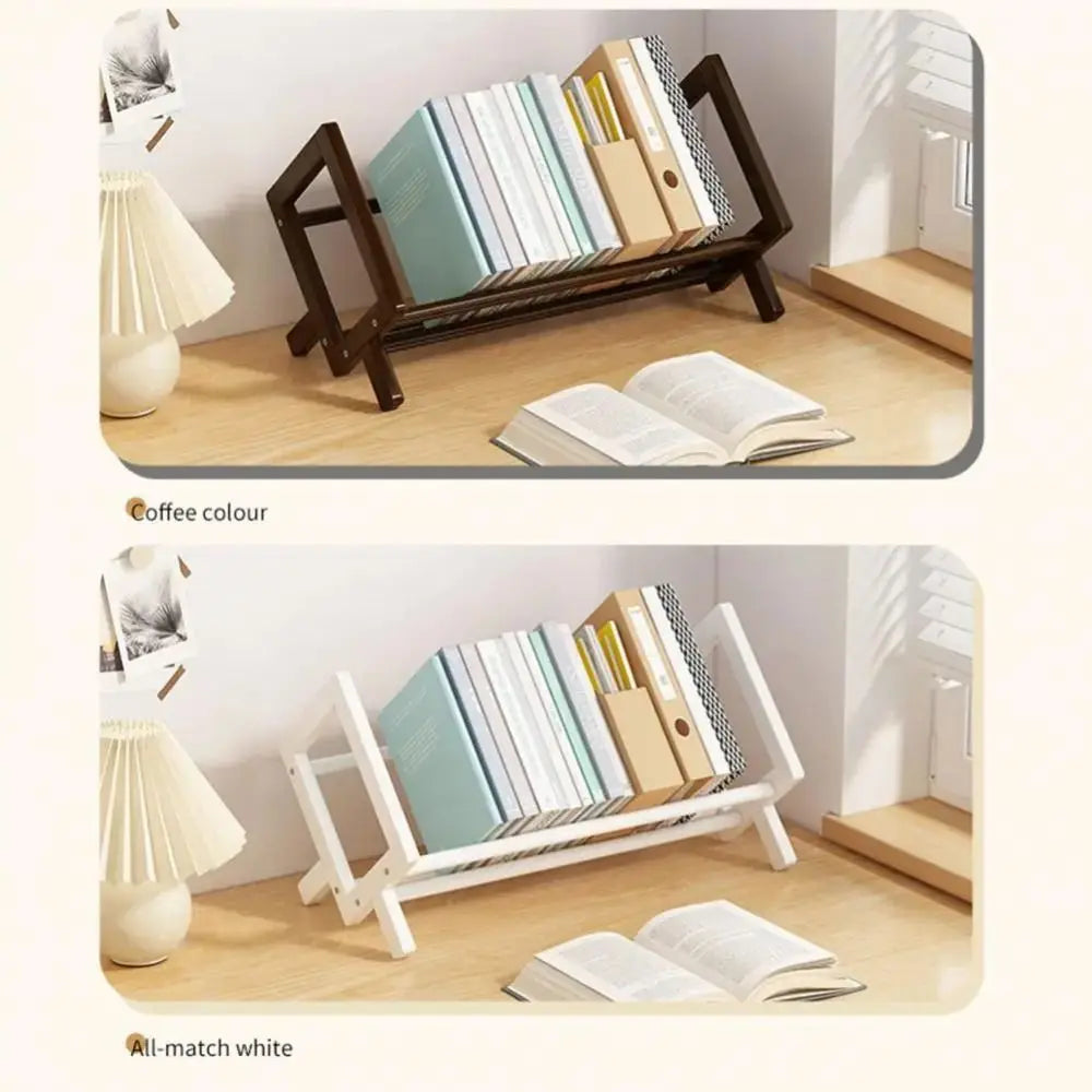 Bamboo Desktop Bookshelf