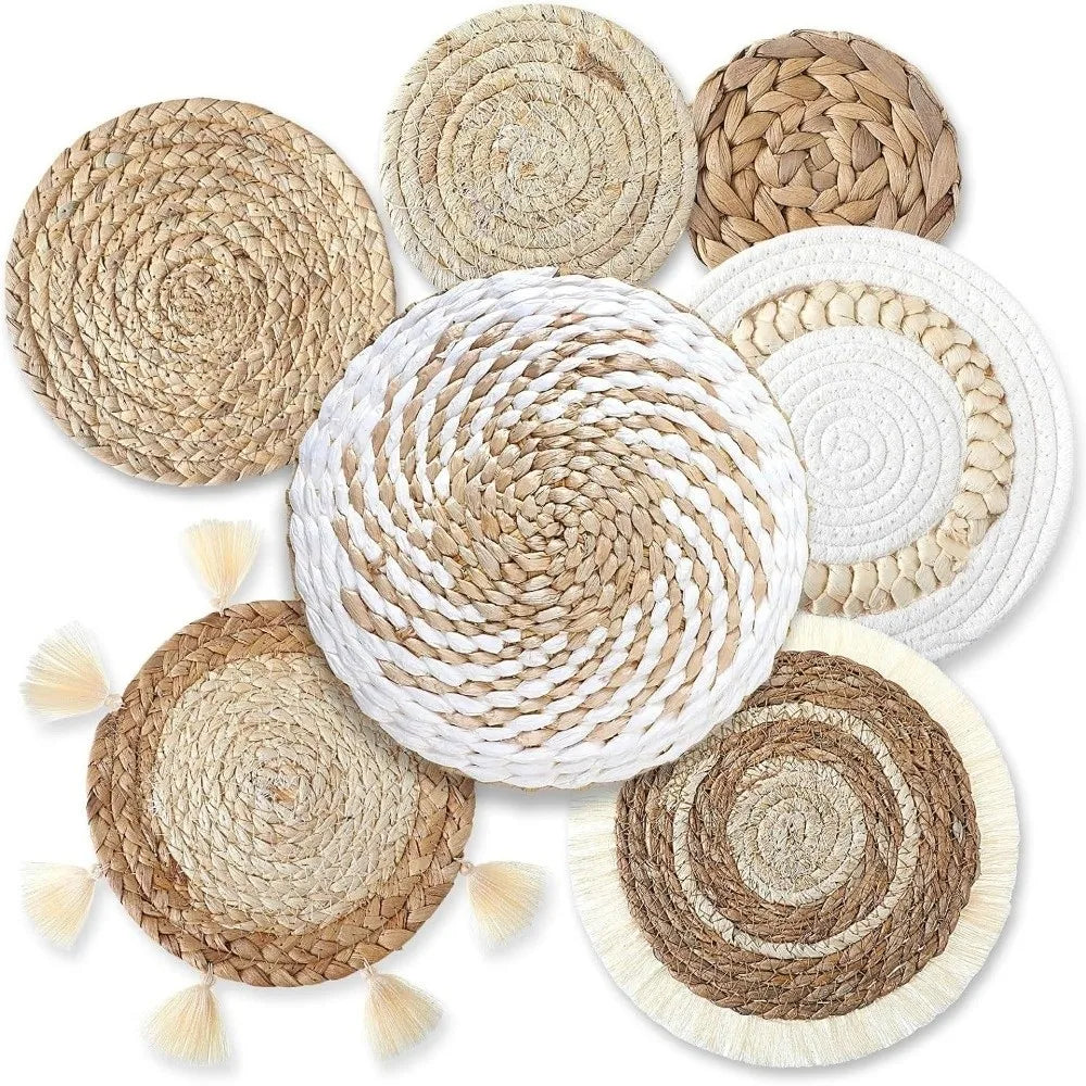 Boho Round Sage Green Macrame Wall Hanging
