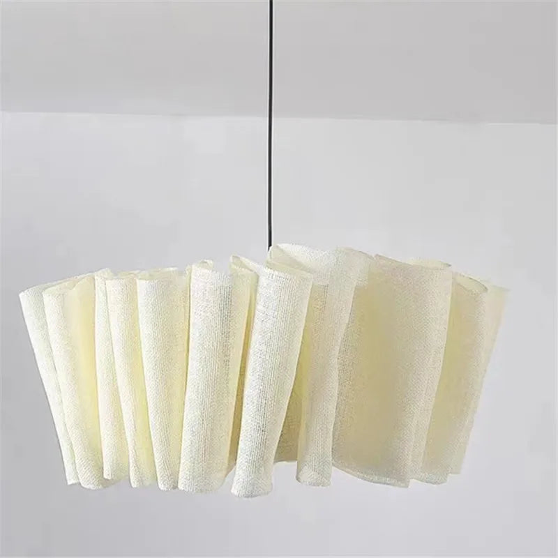 Wabi-Sabi Fabric Pendant Lamp