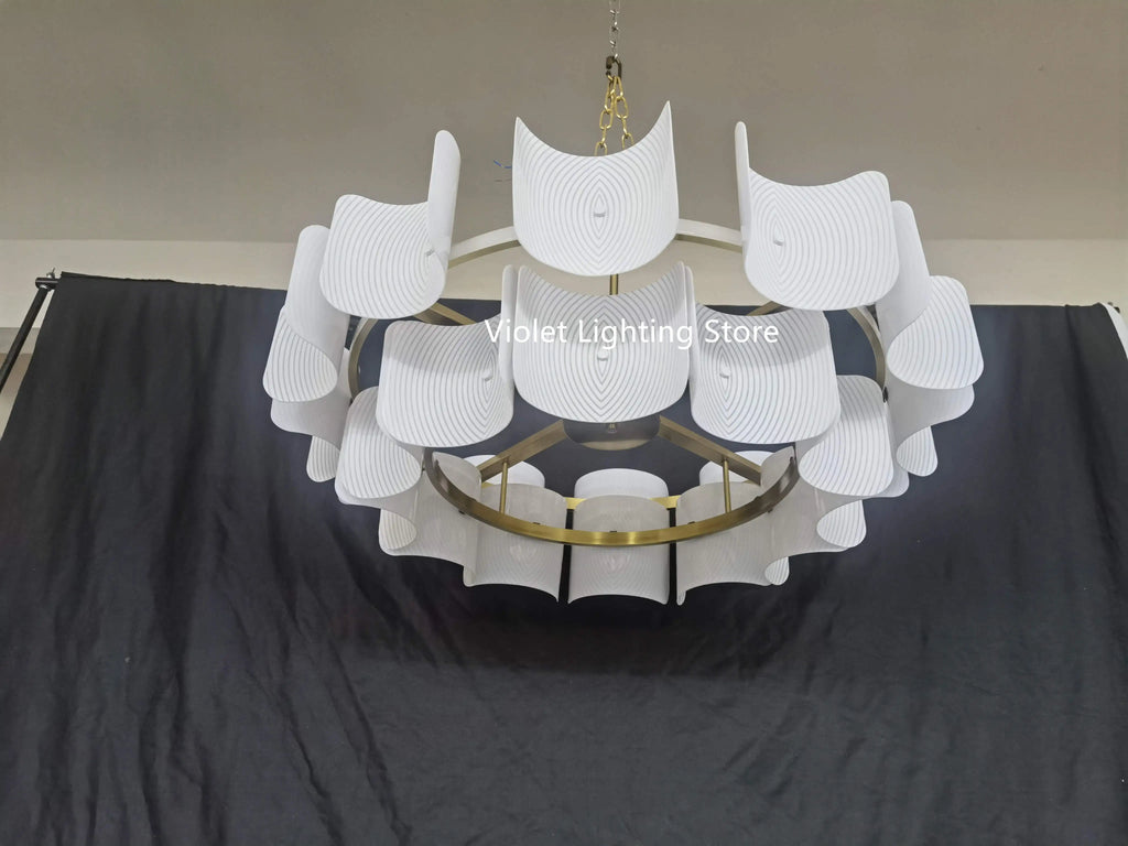 Wabi-Sabi Acrylic Pendant Chandelier