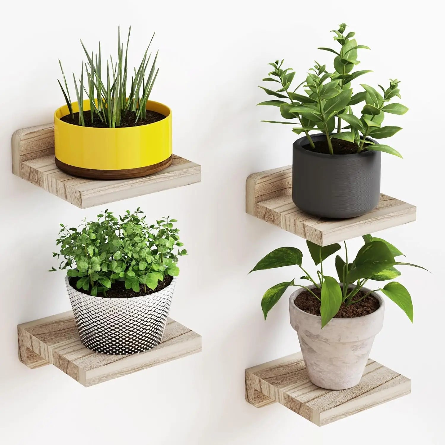 Floating Wall Shelf Set