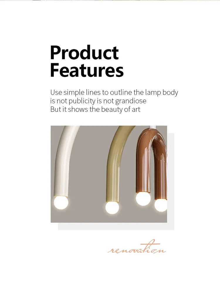 Cream-Style Pendant Chandelier