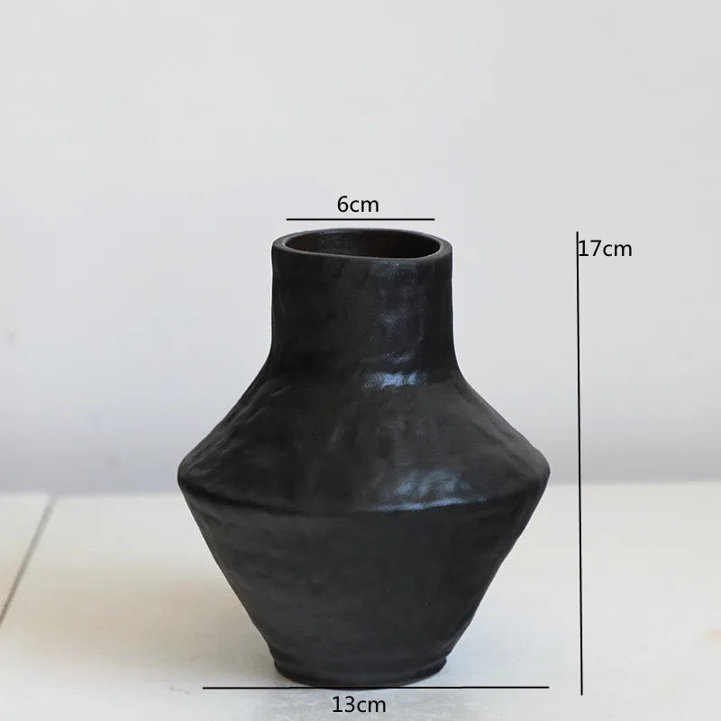 Coarse Pottery Zen Vase