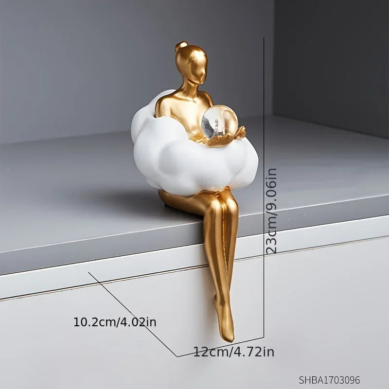 Cloud Girl Sculpture