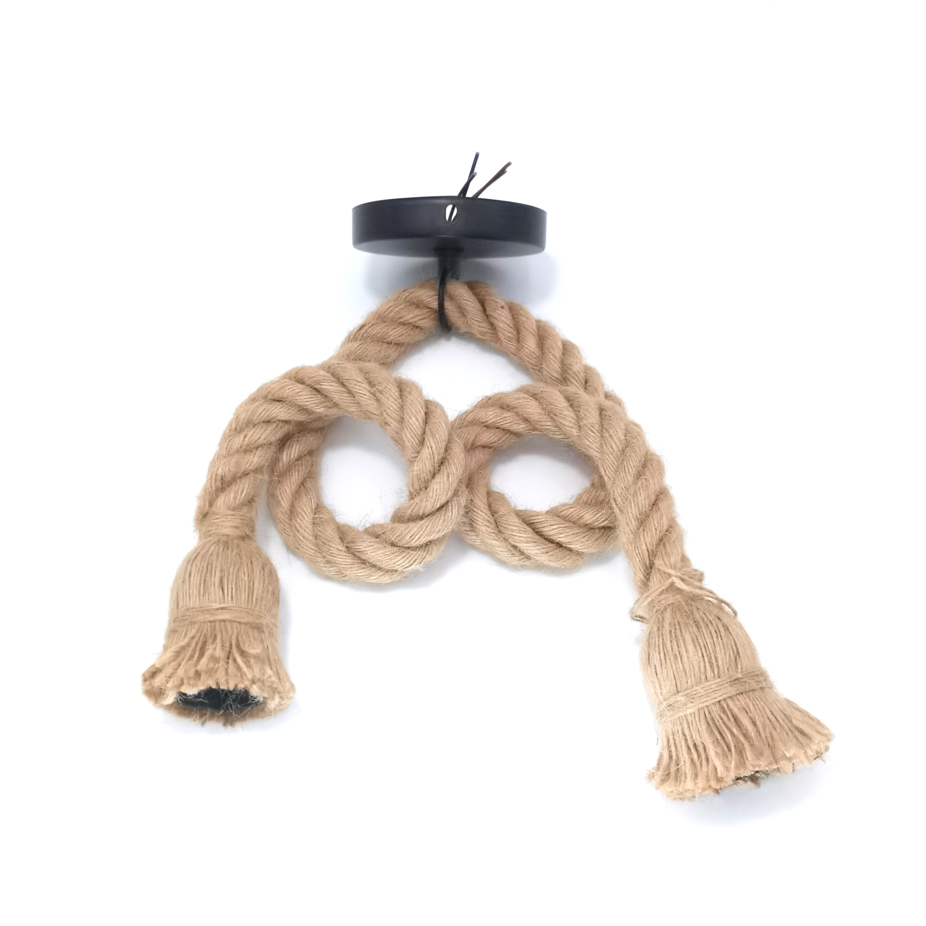 Hemp Rope Industrial Pendant Light