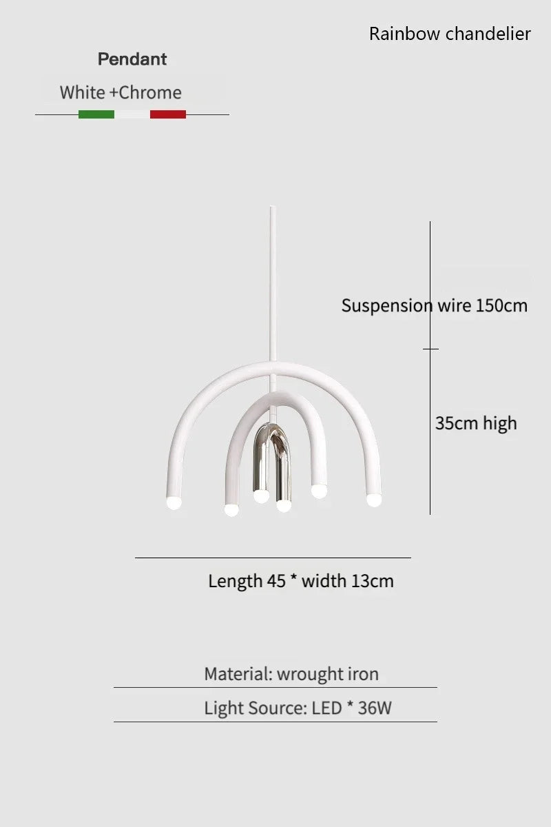Cream-Style Pendant Chandelier