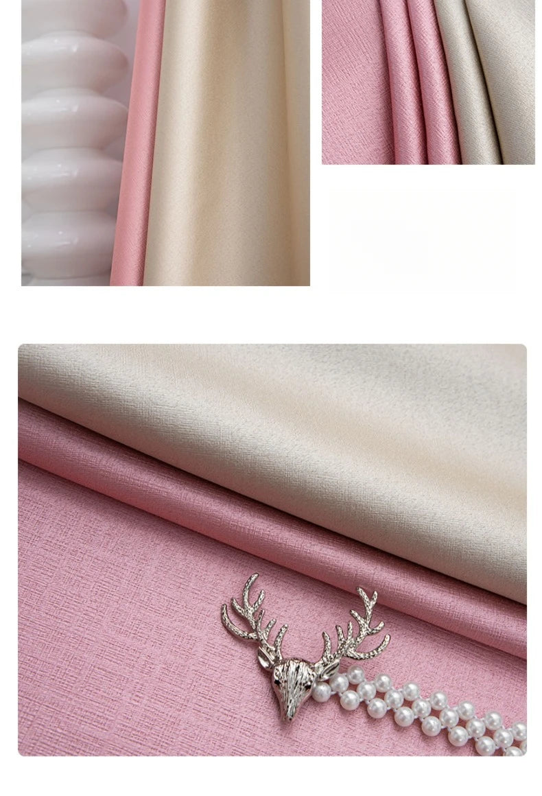 Modern Linen Blackout Curtains