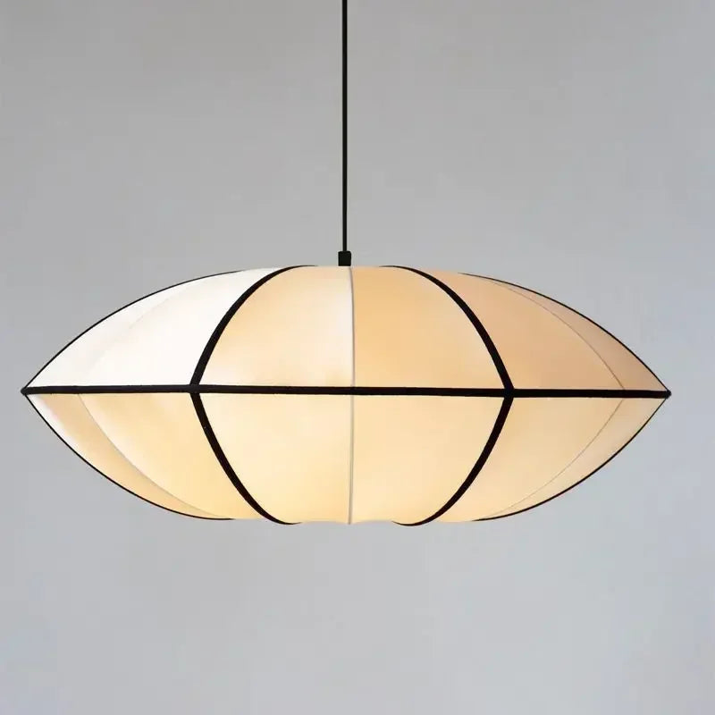 Wabi-Sabi Fabric Pendant Chandelier