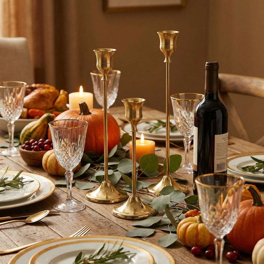 Brass Candlestick (36-Piece Set)