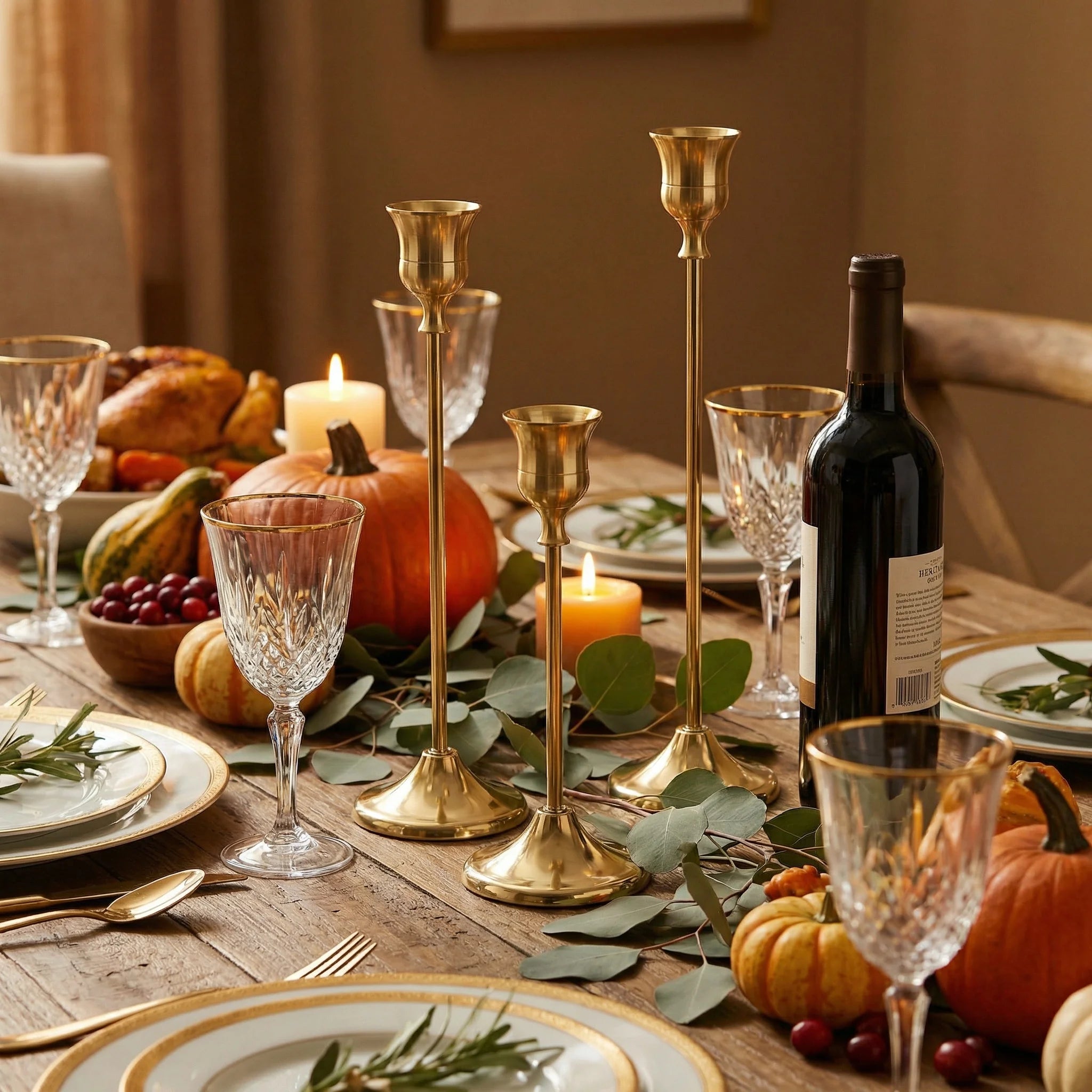 Brass Candlestick (36-Piece Set)