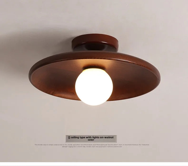 Japanese Bamboo Ceiling Light
