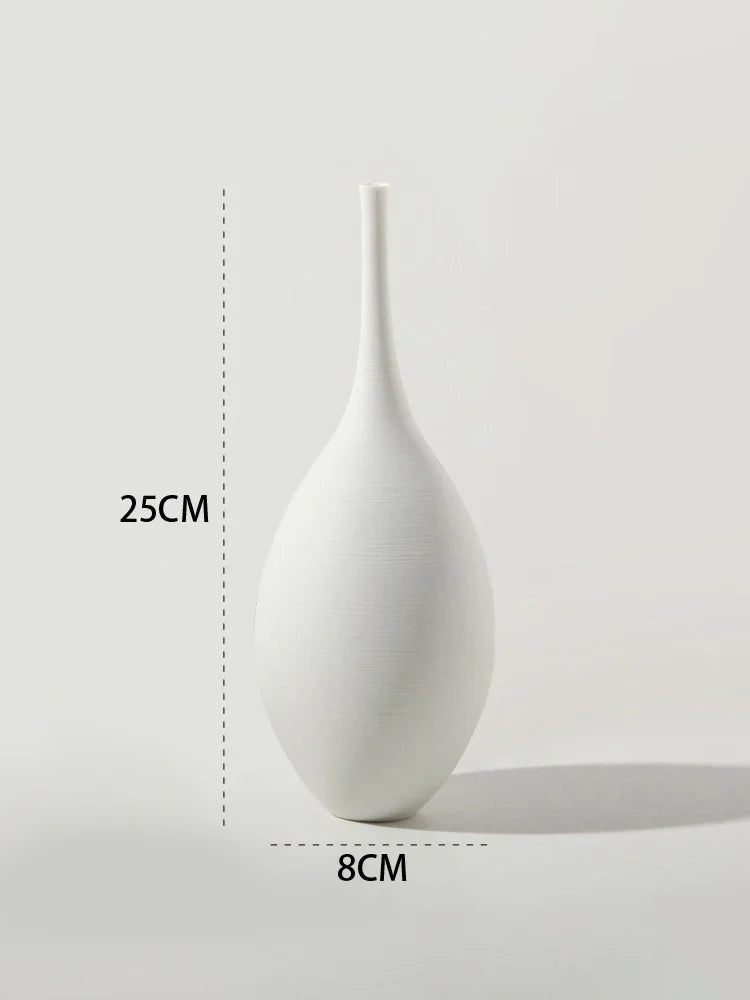 Hand-Drawn Zen Art Vase