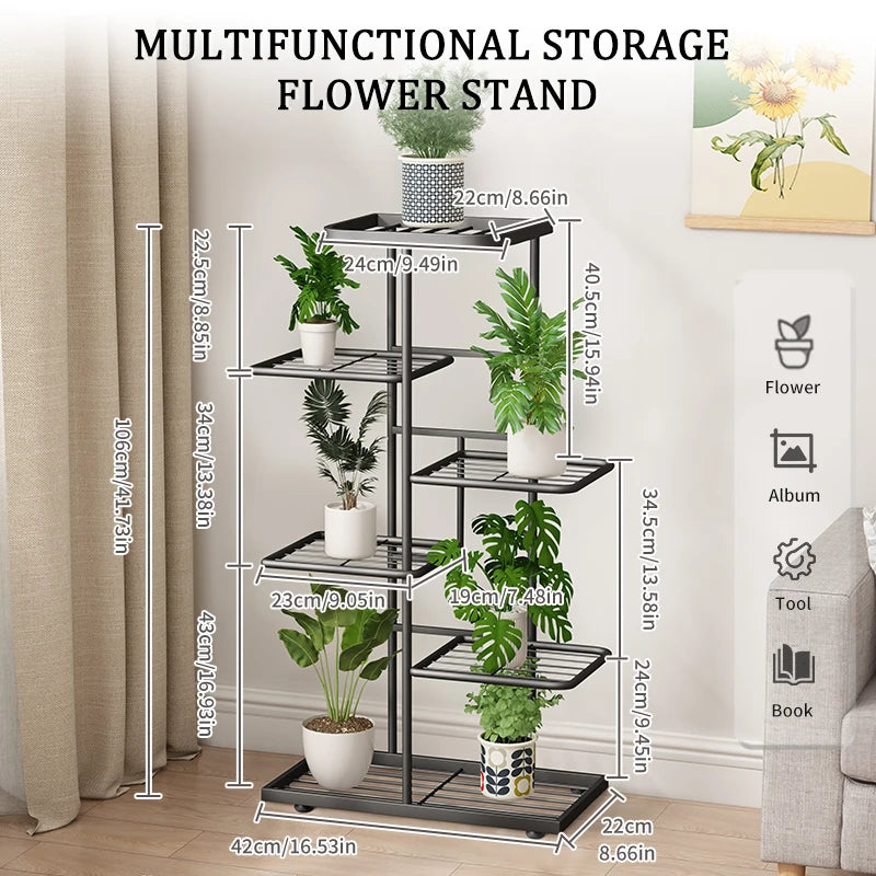 Iron Flower Pot Stand