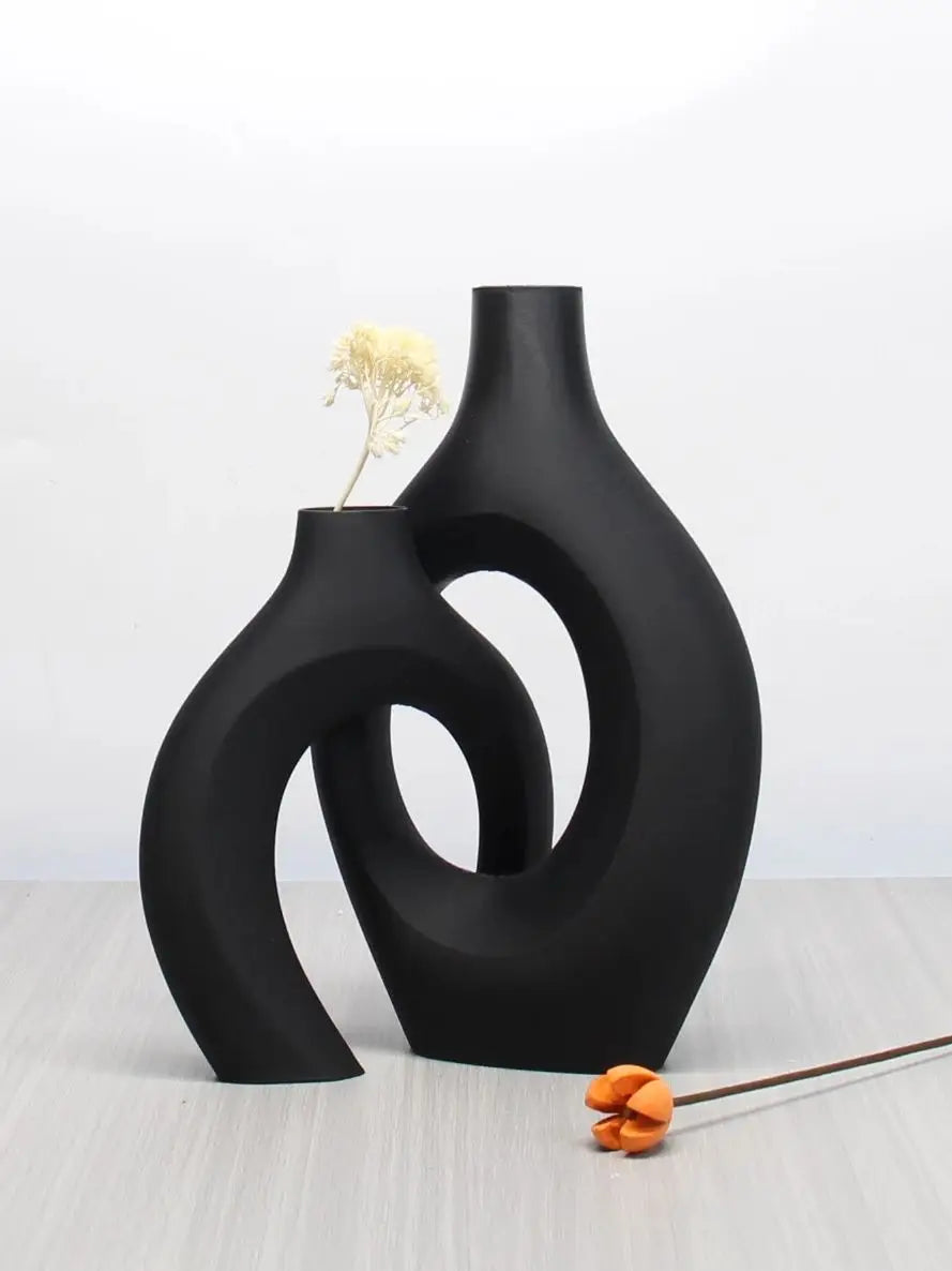 Bohemian Art Vase Set