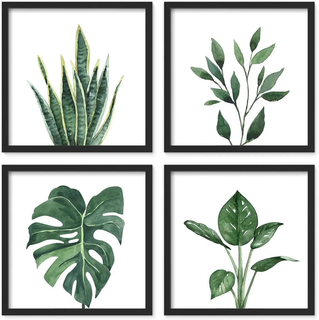 Farmhouse Sage Green Canvas Wall Art