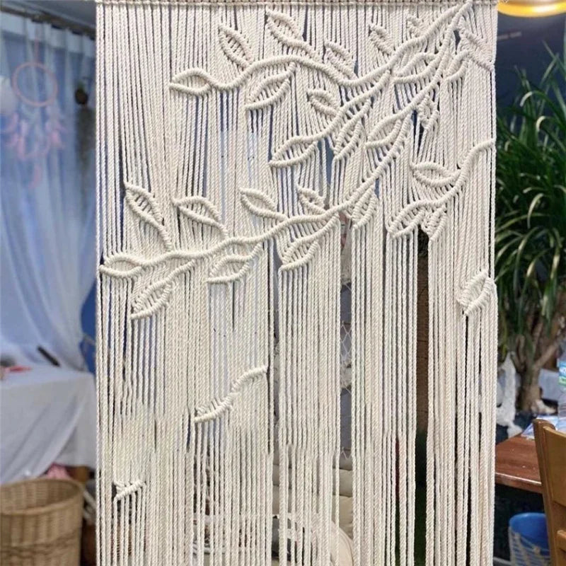Macrame Door Curtain