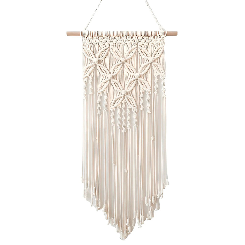 Boho Beige Macrame Wall Hanging