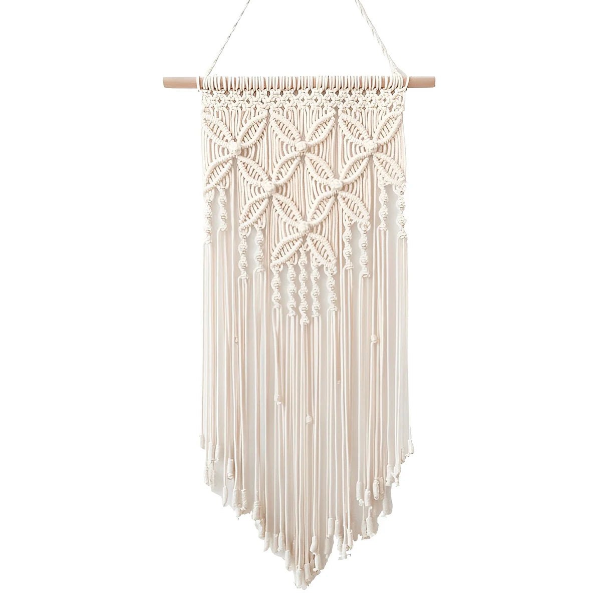 Boho Beige Macrame Wall Hanging