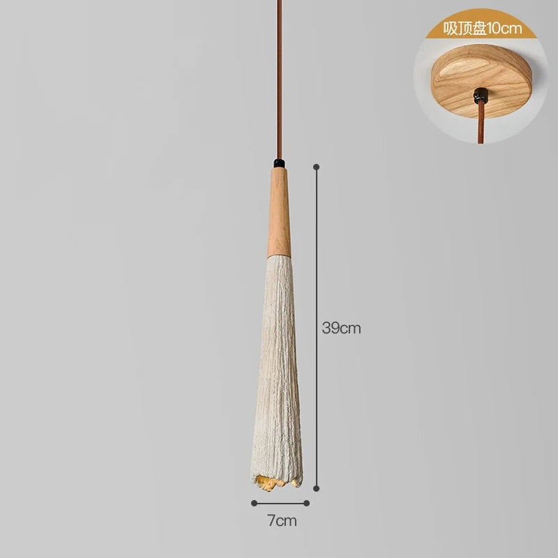 Wabi-Sabi Cement Pendant Chandelier
