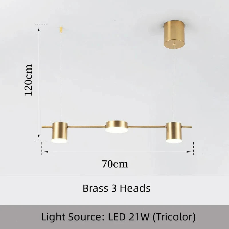 Modern LED Linear Chandelier