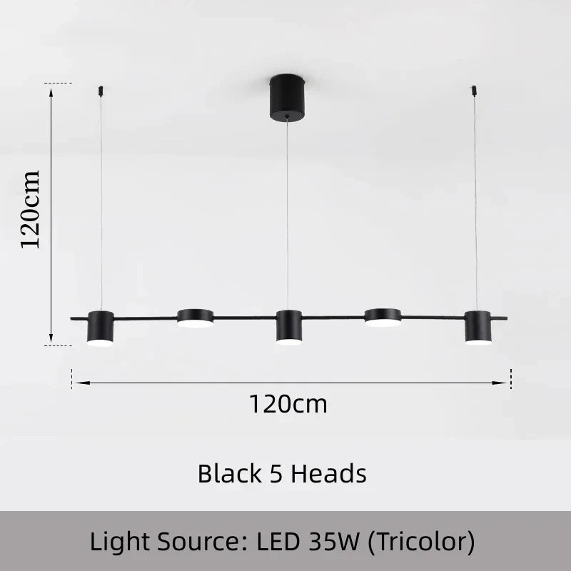 Modern LED Linear Chandelier