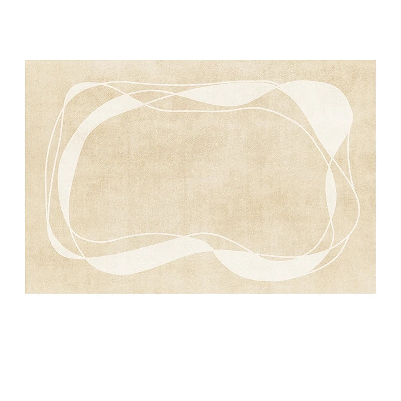 Abstract Plush Area Rug