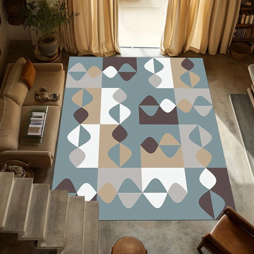 Abstract Geometric Area Rug