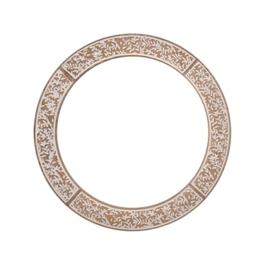 Farmhouse Round Wall Mirror