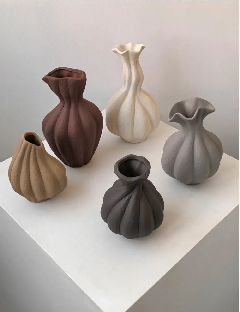 Organic Wabi-Sabi Ceramic Vase
