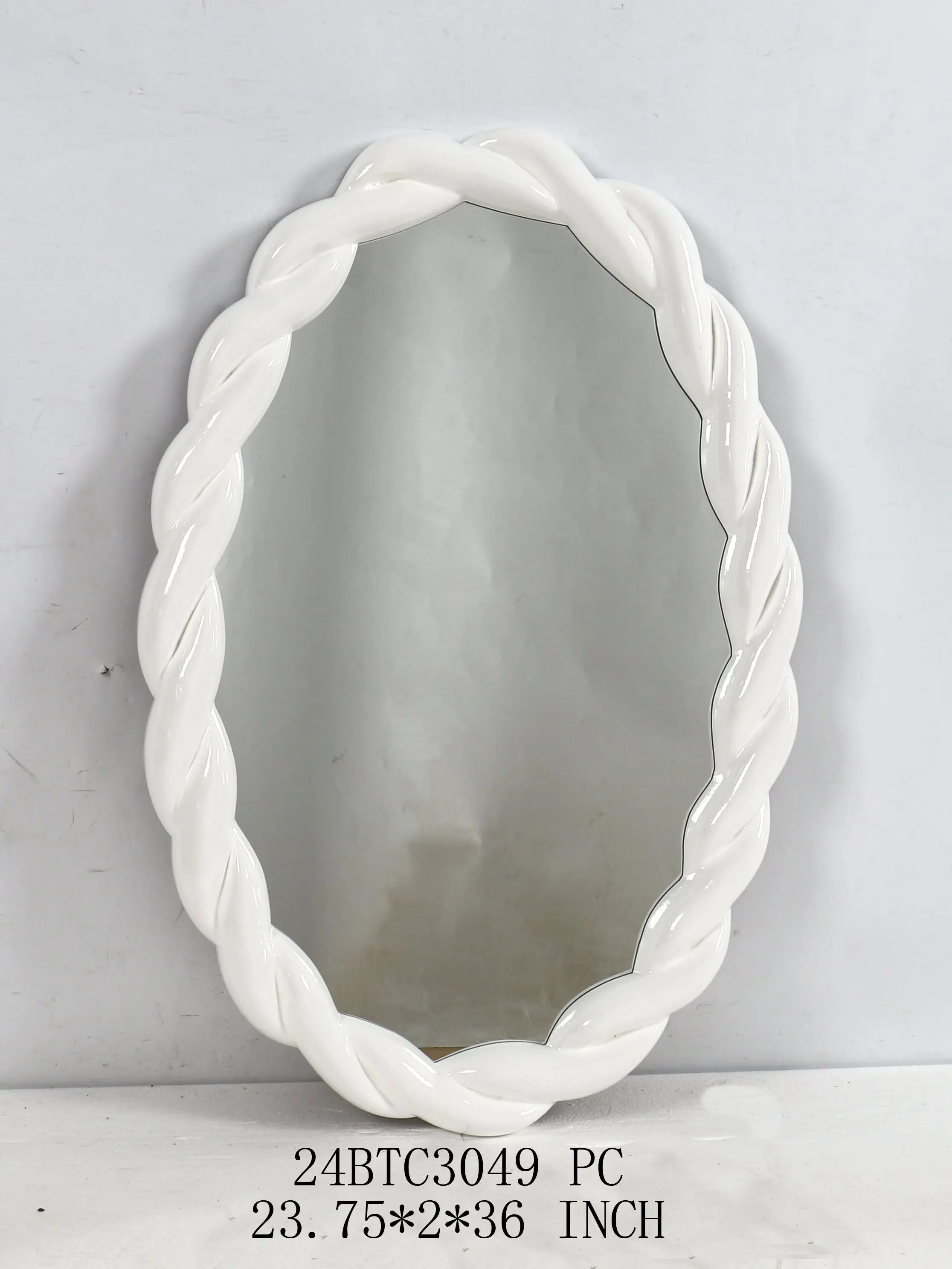 Farmhouse Irregular Gold Wall Mirror