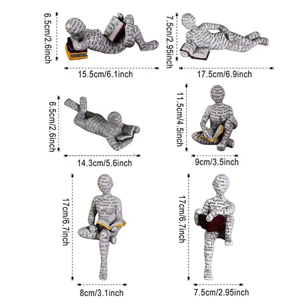 Reading Woman Figurine