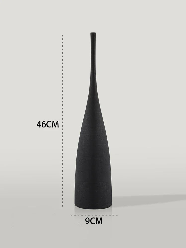 Hand-Drawn Zen Art Vase