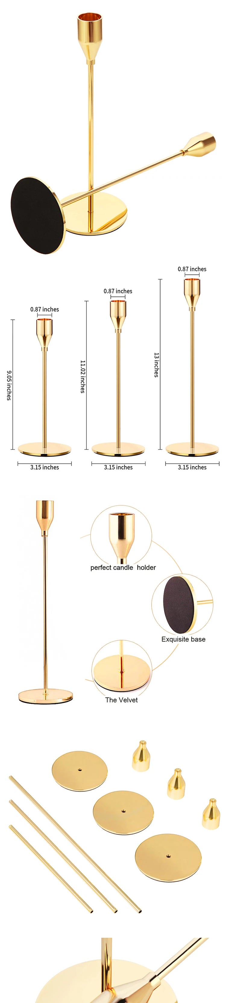 European Candlestick Set