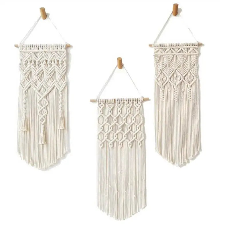 Boho Geometric Macrame Wall Hanging