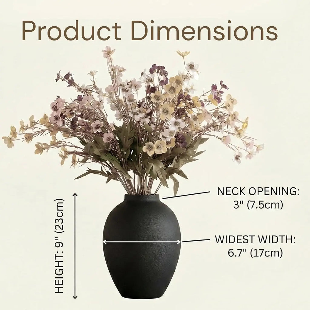 Wabi-Sabi Metal Vase