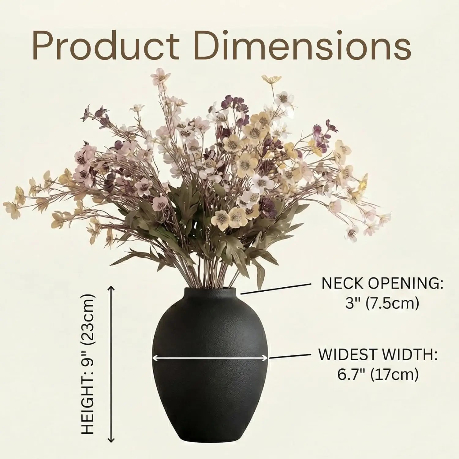 Wabi-Sabi Metal Vase