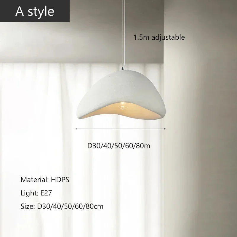 Wabi-Sabi Cement Pendant Chandelier