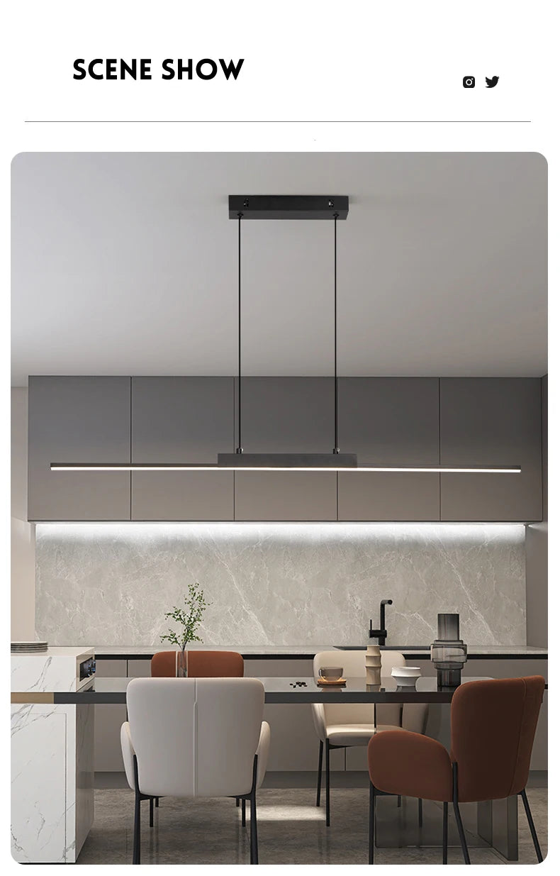 Minimalist Kitchen Pendant Light