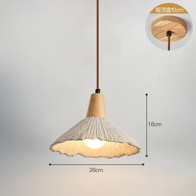 Wabi-Sabi Cement Pendant Chandelier