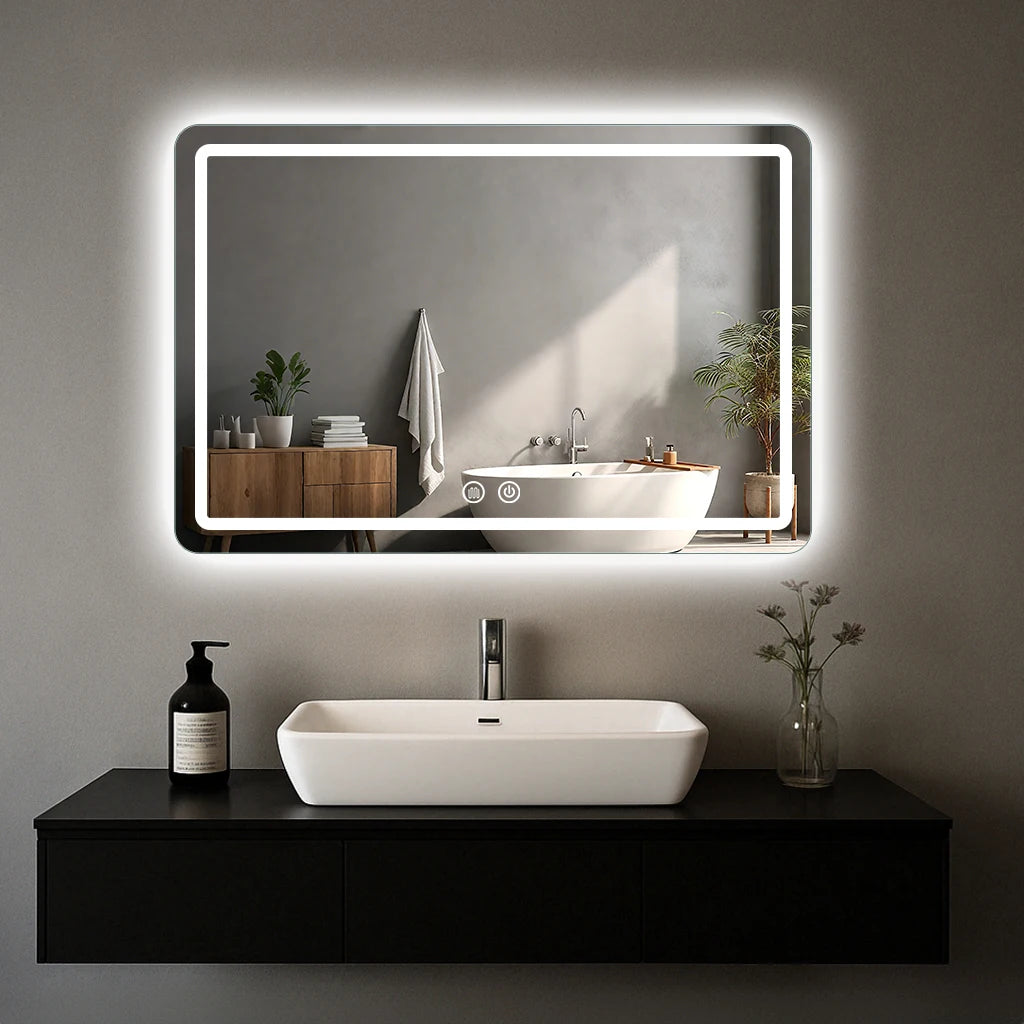 Dimmable LED Bathroom Mirror