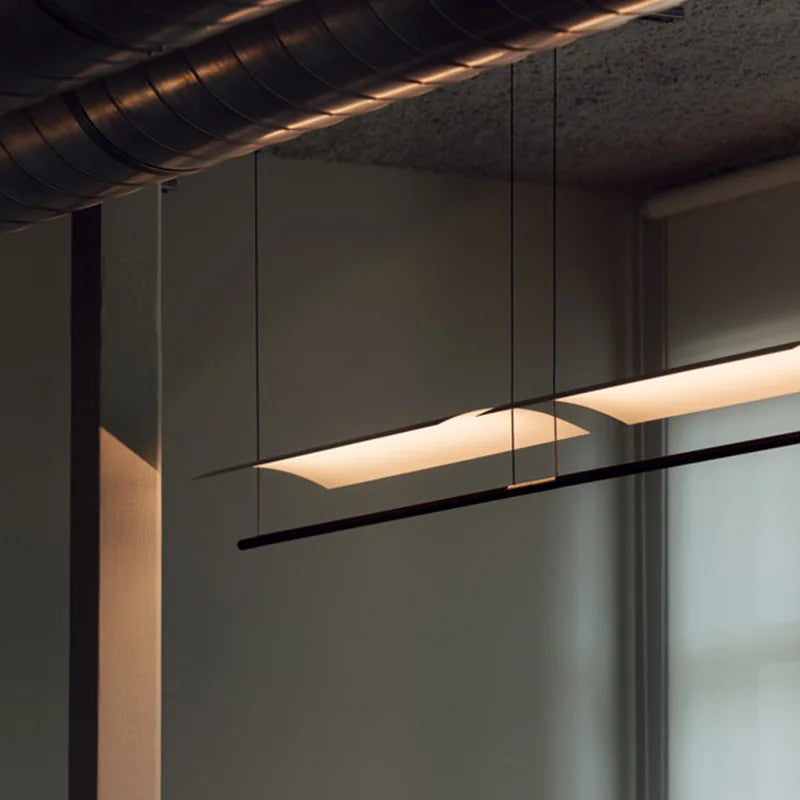 Wabi-Sabi Acrylic Linear Pendant Light