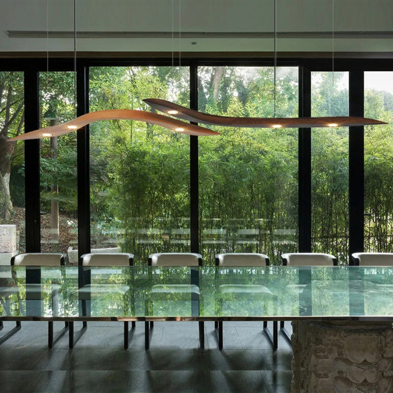 Modern Wood Pendant Lamp